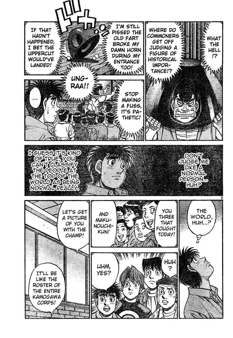 Hajime no Ippo: Fighting Spirit, Chapter 745 image 05
